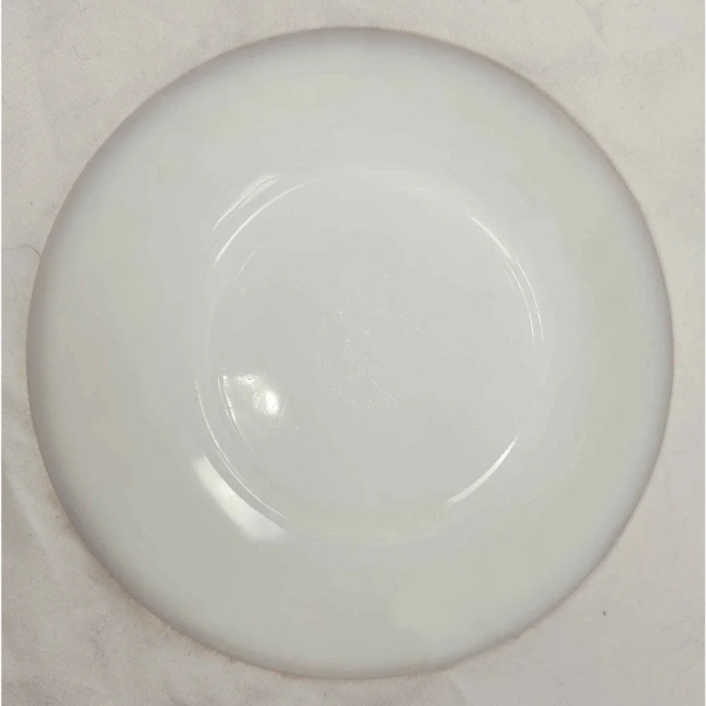 Vintage Oven Fire-King Ware White Porcelain Plate